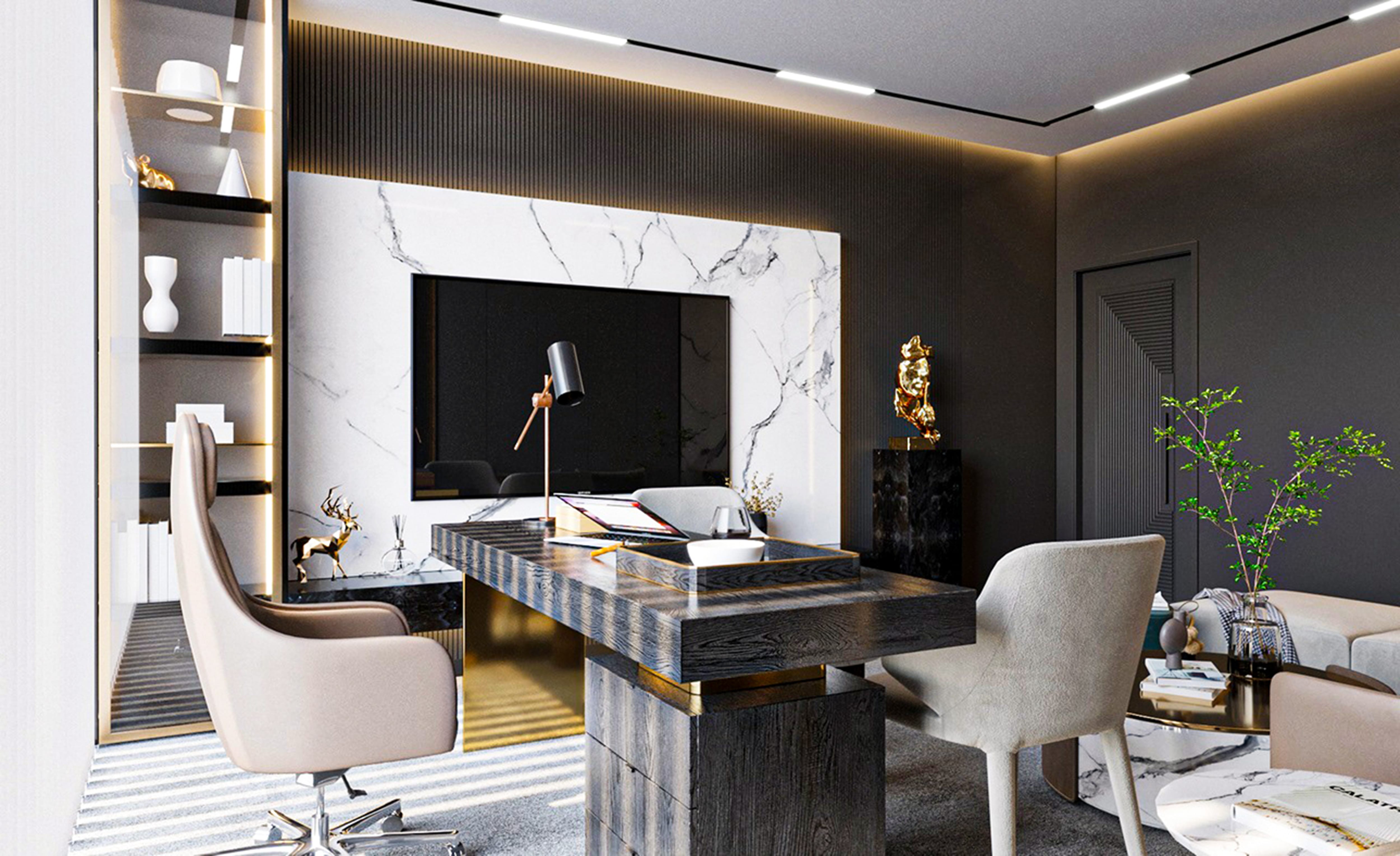Modern Manager Cabin