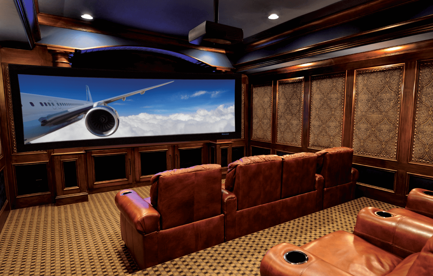 Modern Cinema Room